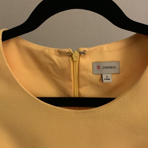 Sunny Yellow Cremieux Dress - Picture 4 of 4